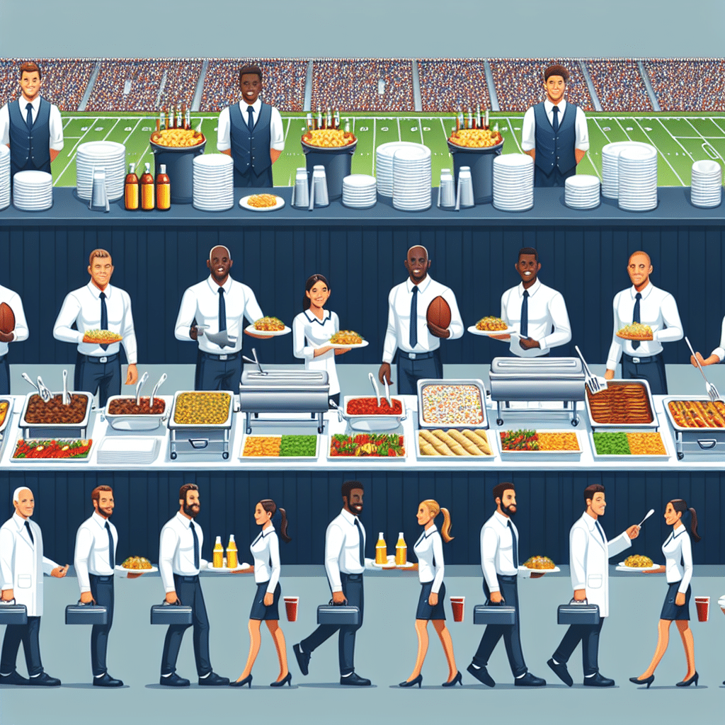 Cómo organizar un catering para eventos deportivos