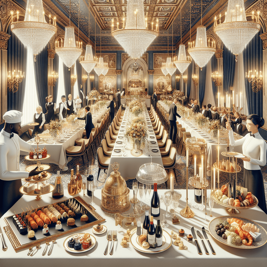 Catering para eventos de lujo: lo que debes saber