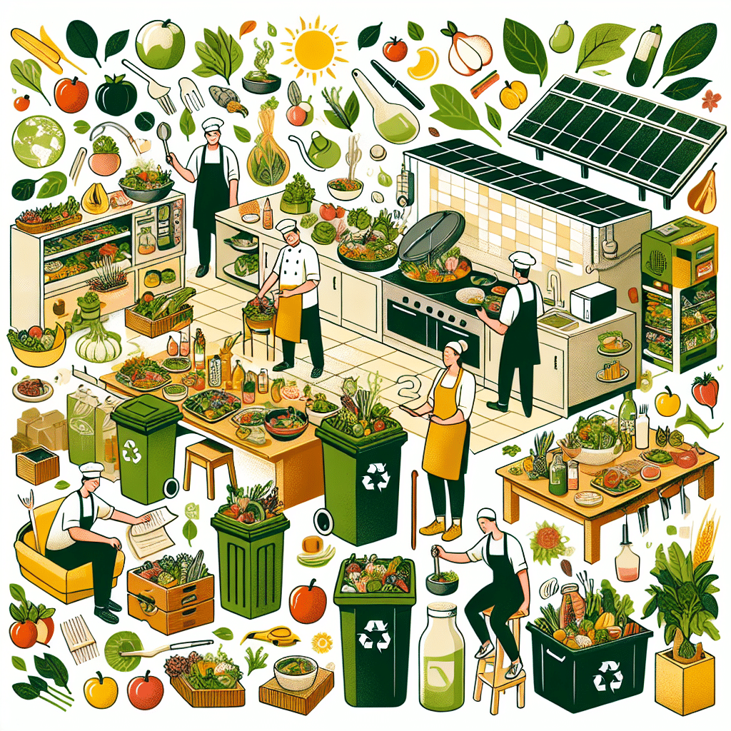 Catering sostenible: prácticas ecológicas en la cocina