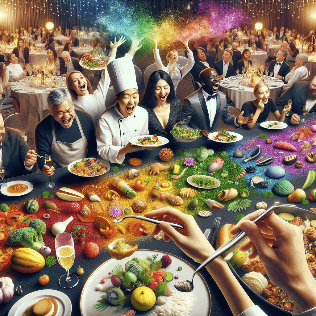 El impacto de la experiencia sensorial en la gastronomía de eventos