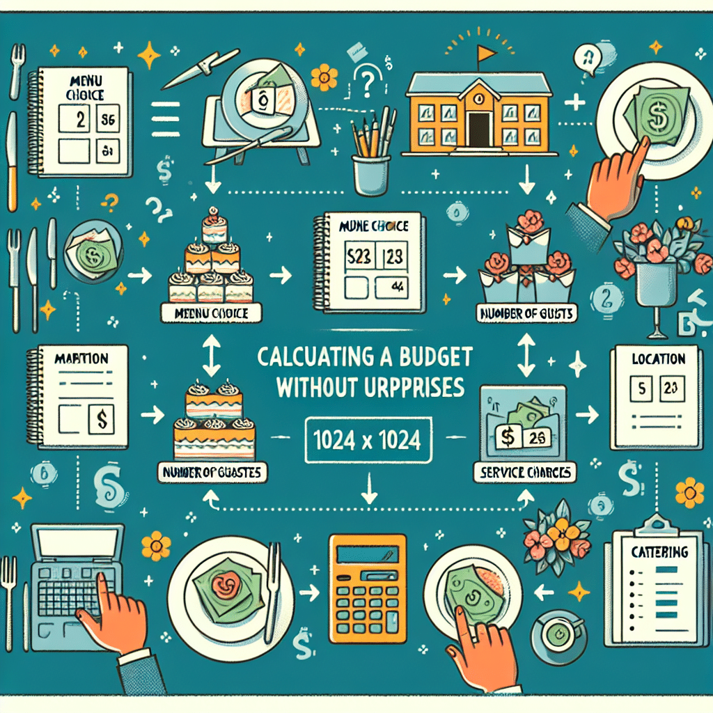 Cómo calcular el presupuesto de catering sin sorpresas