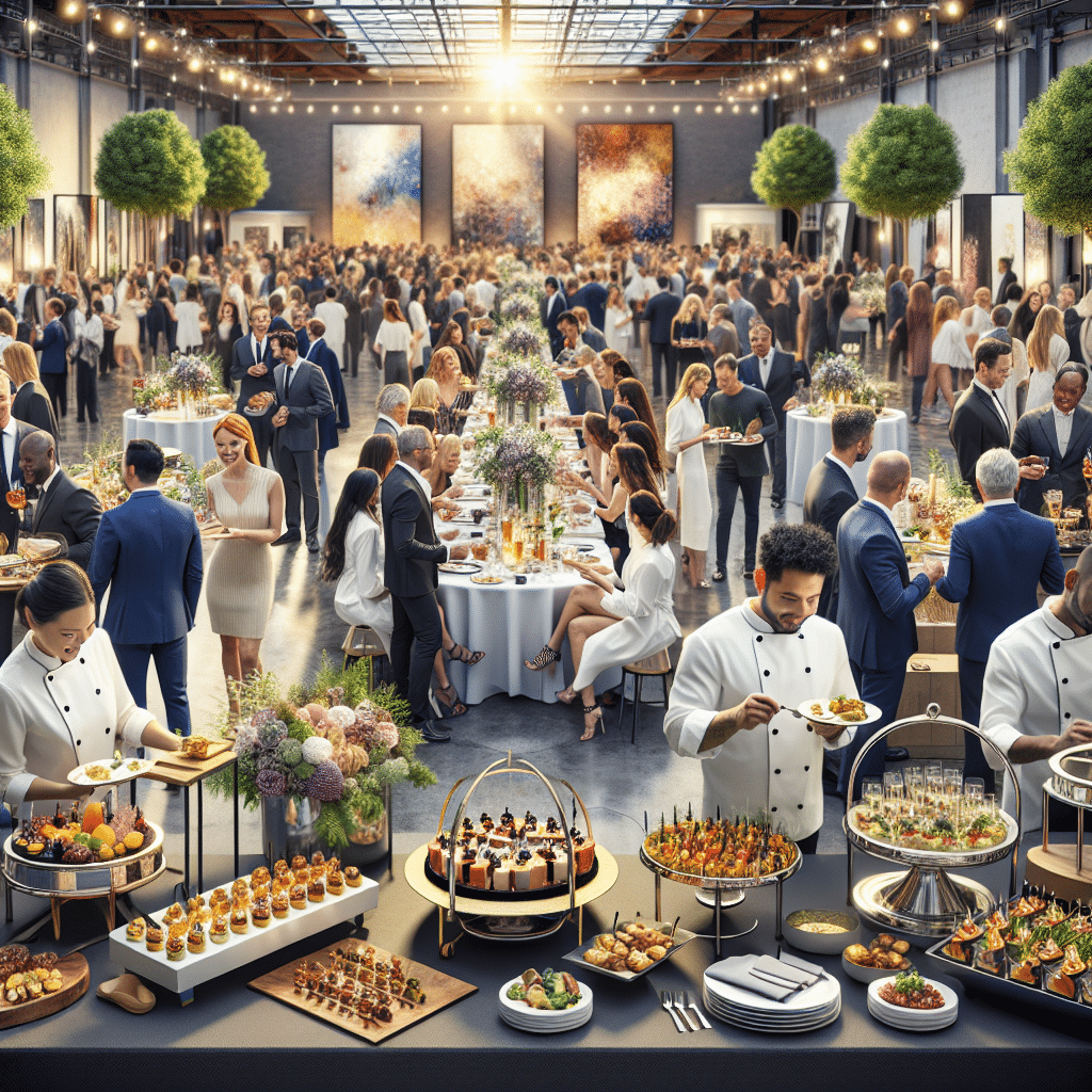 Presentaciones de productos: el papel del catering en el éxito del evento